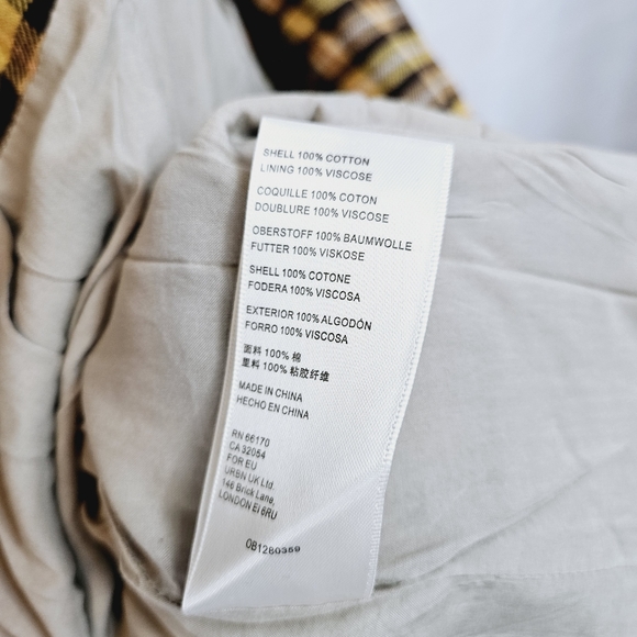 Free People We the Free Plaid Blazer X-small - Picture 11 of 11